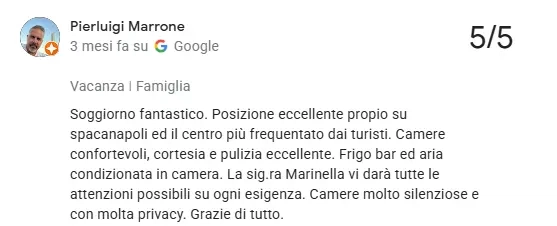 Recensione Google 4